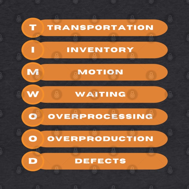 TIMWOOD / 7 Wastes / Lean Six Sigma by Viz4Business